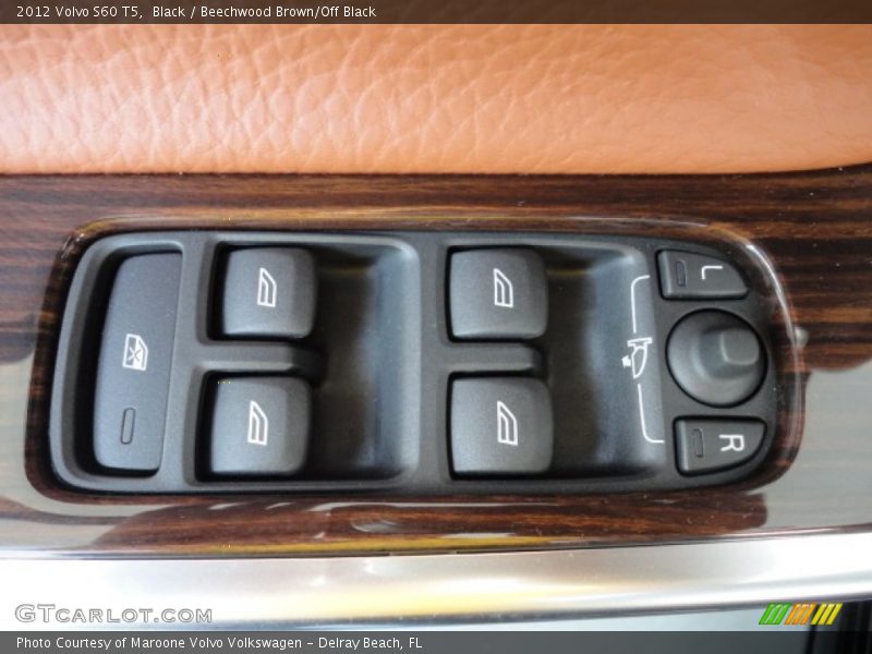 Black / Beechwood Brown/Off Black 2012 Volvo S60 T5