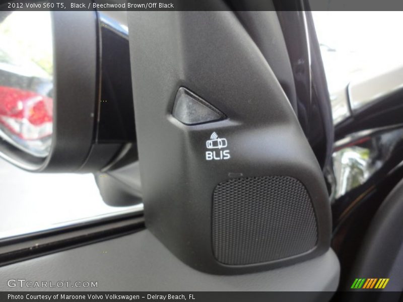 Black / Beechwood Brown/Off Black 2012 Volvo S60 T5
