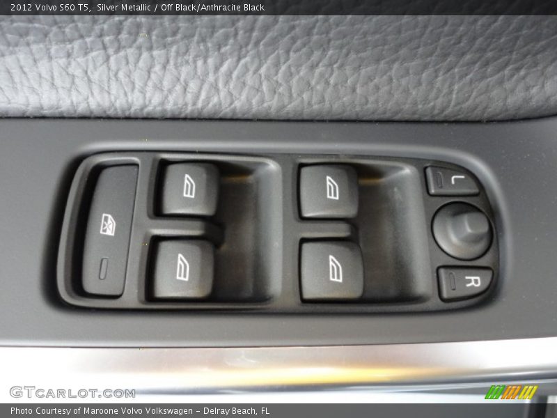 Silver Metallic / Off Black/Anthracite Black 2012 Volvo S60 T5