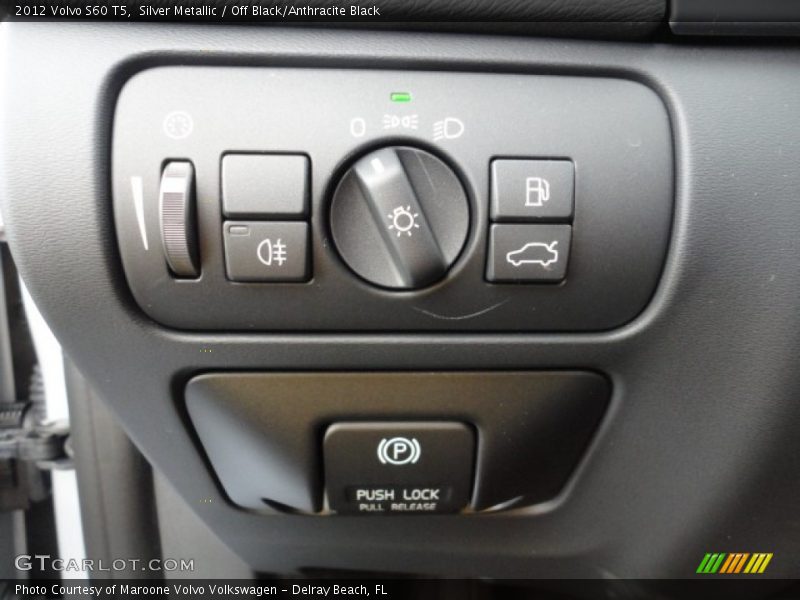 Silver Metallic / Off Black/Anthracite Black 2012 Volvo S60 T5