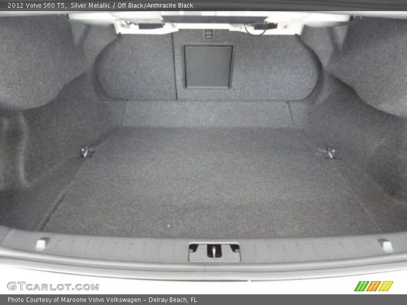 Silver Metallic / Off Black/Anthracite Black 2012 Volvo S60 T5