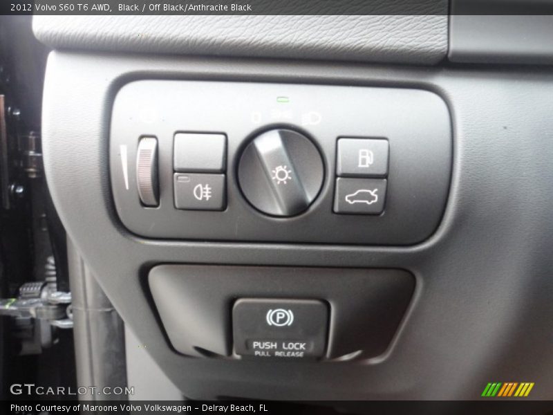 Black / Off Black/Anthracite Black 2012 Volvo S60 T6 AWD