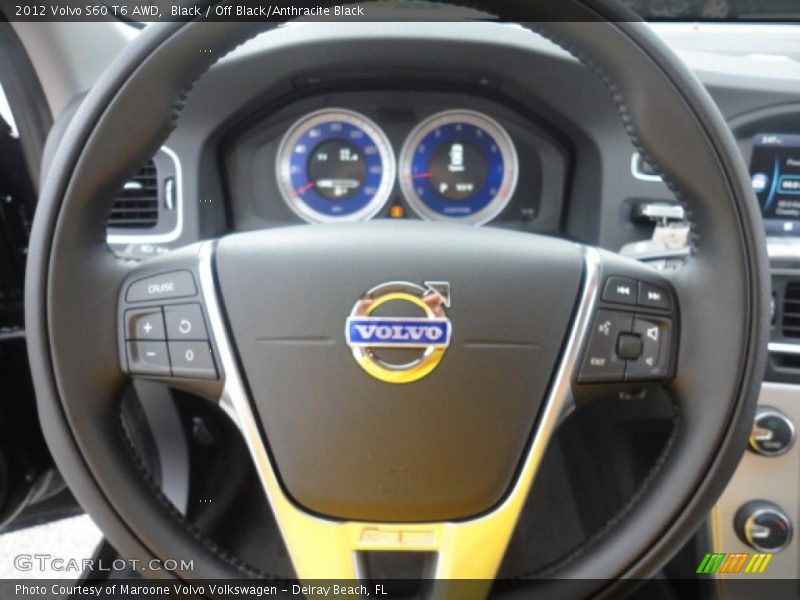  2012 S60 T6 AWD Steering Wheel