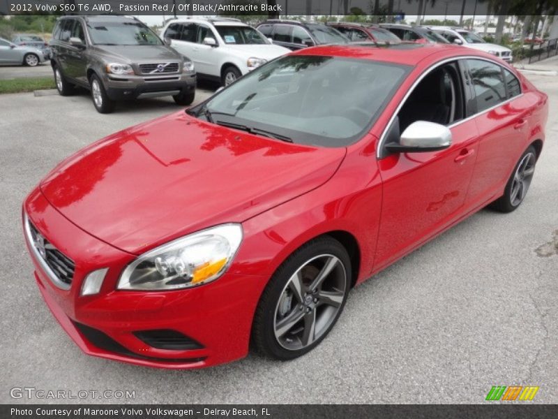 Front 3/4 View of 2012 S60 T6 AWD