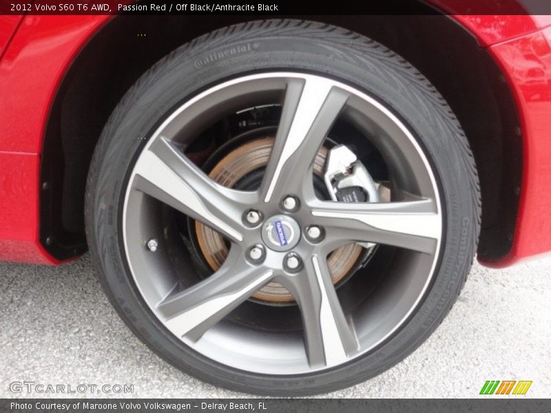  2012 S60 T6 AWD Wheel