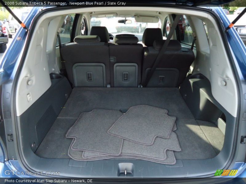 Newport Blue Pearl / Slate Gray 2008 Subaru Tribeca 5 Passenger
