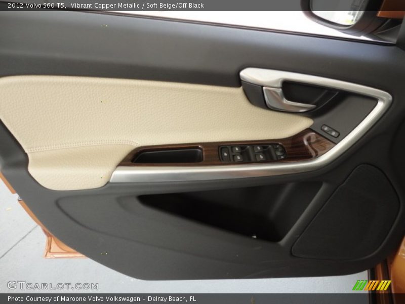 Vibrant Copper Metallic / Soft Beige/Off Black 2012 Volvo S60 T5