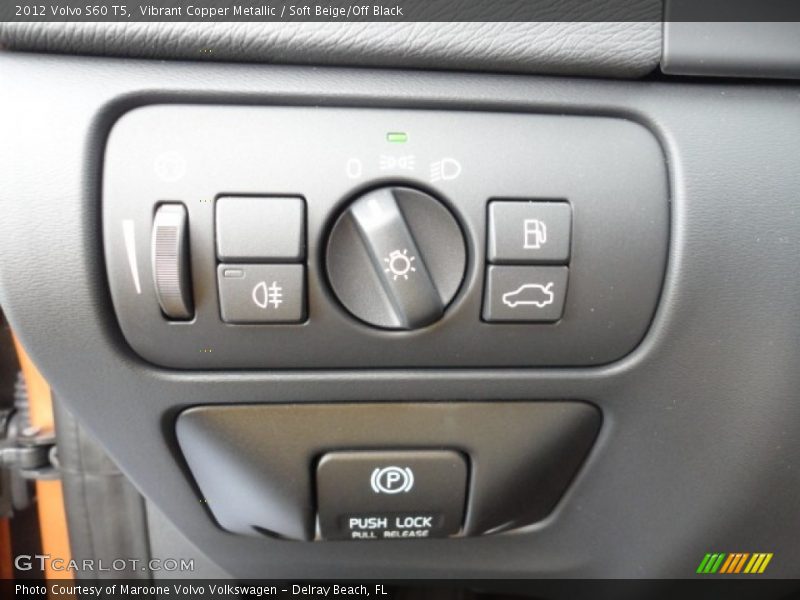 Vibrant Copper Metallic / Soft Beige/Off Black 2012 Volvo S60 T5