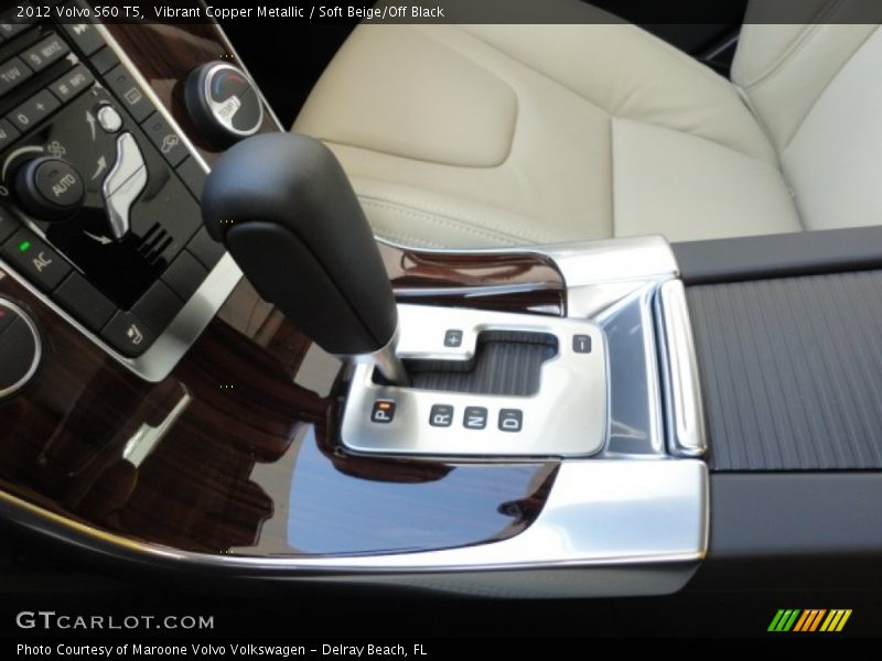 Vibrant Copper Metallic / Soft Beige/Off Black 2012 Volvo S60 T5