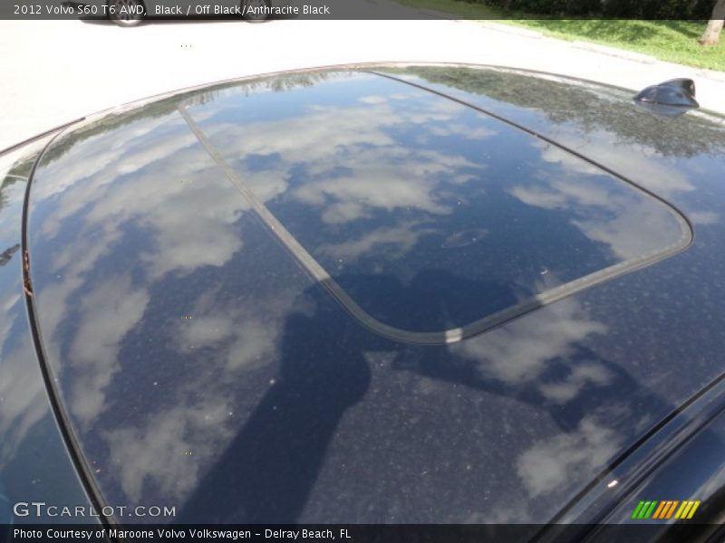 Black / Off Black/Anthracite Black 2012 Volvo S60 T6 AWD