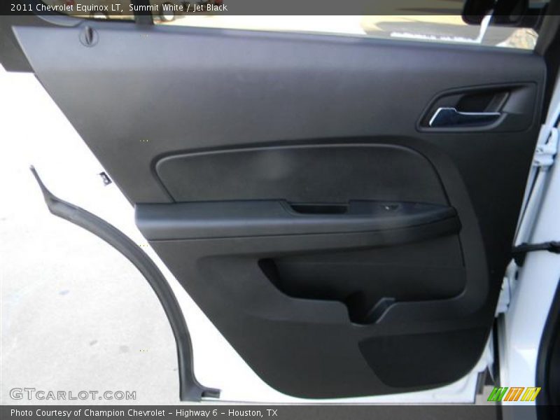Summit White / Jet Black 2011 Chevrolet Equinox LT