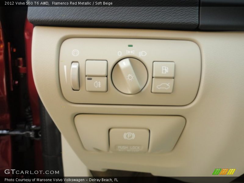 Flamenco Red Metallic / Soft Beige 2012 Volvo S60 T6 AWD
