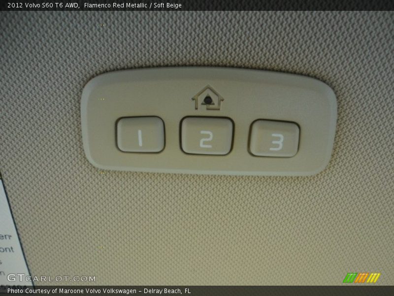 Flamenco Red Metallic / Soft Beige 2012 Volvo S60 T6 AWD