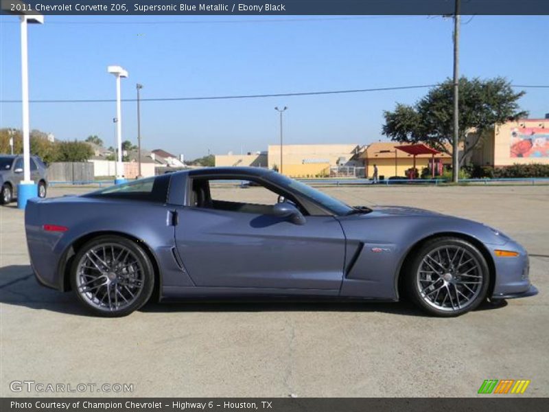  2011 Corvette Z06 Supersonic Blue Metallic