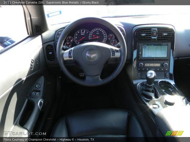 Dashboard of 2011 Corvette Z06