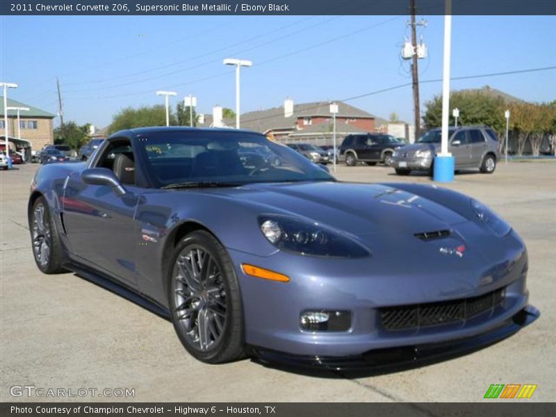 Front 3/4 View of 2011 Corvette Z06