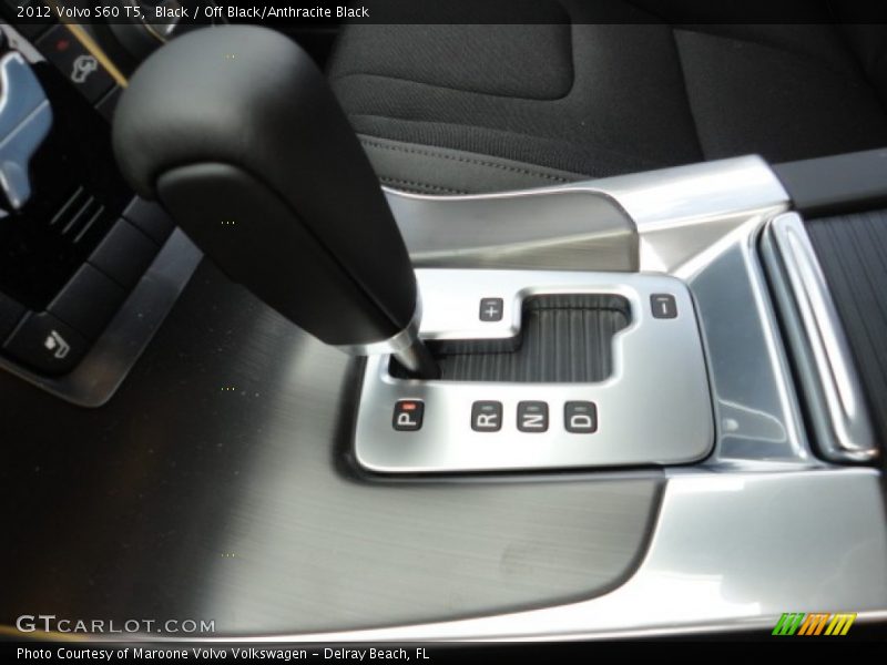 Black / Off Black/Anthracite Black 2012 Volvo S60 T5