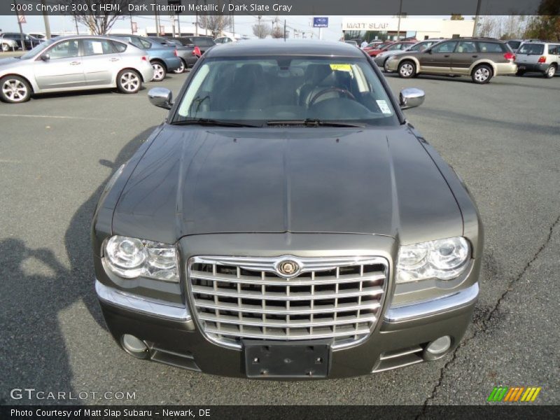 Dark Titanium Metallic / Dark Slate Gray 2008 Chrysler 300 C HEMI