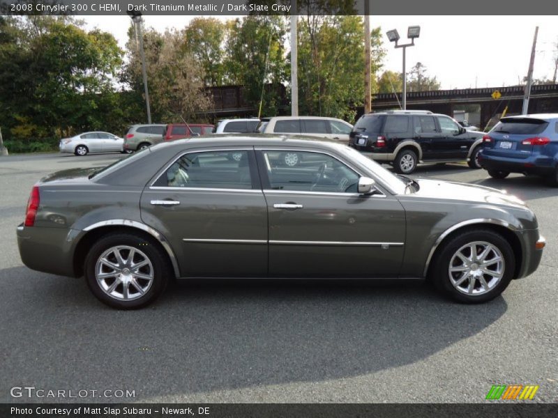 Dark Titanium Metallic / Dark Slate Gray 2008 Chrysler 300 C HEMI