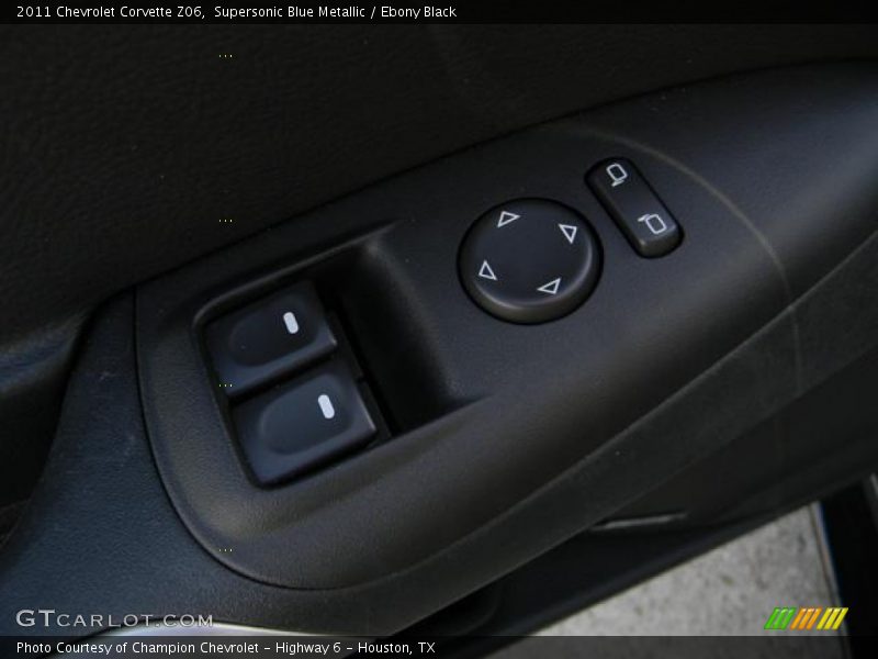 Supersonic Blue Metallic / Ebony Black 2011 Chevrolet Corvette Z06