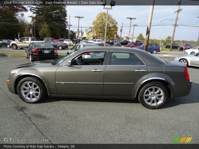 Dark Titanium Metallic / Dark Slate Gray 2008 Chrysler 300 C HEMI