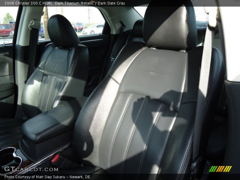Dark Titanium Metallic / Dark Slate Gray 2008 Chrysler 300 C HEMI