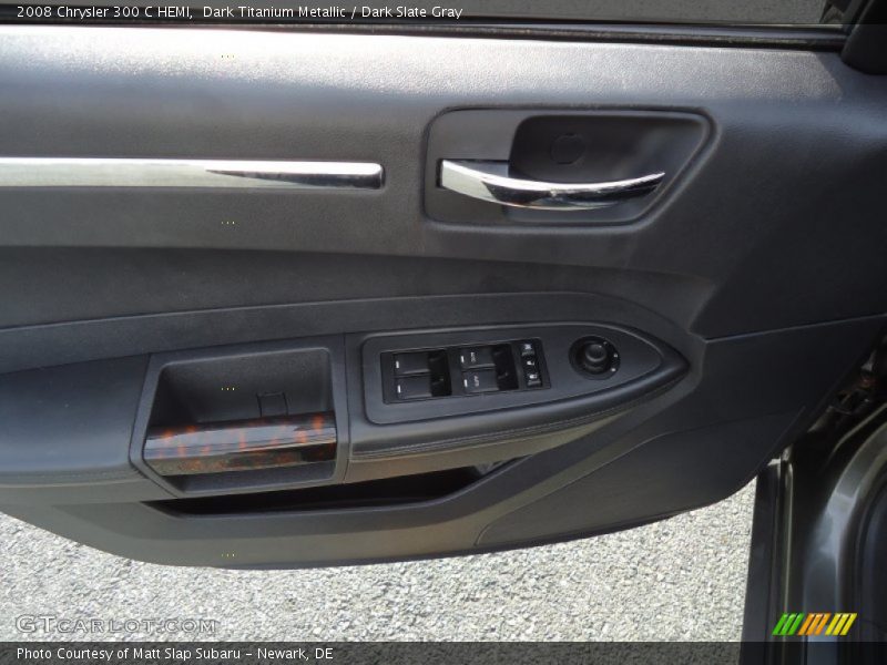 Dark Titanium Metallic / Dark Slate Gray 2008 Chrysler 300 C HEMI
