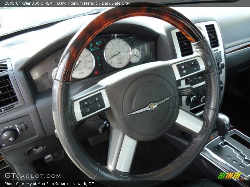 Dark Titanium Metallic / Dark Slate Gray 2008 Chrysler 300 C HEMI