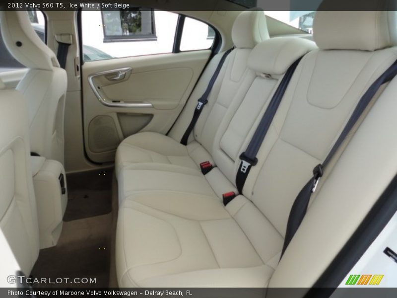 Ice White / Soft Beige 2012 Volvo S60 T5