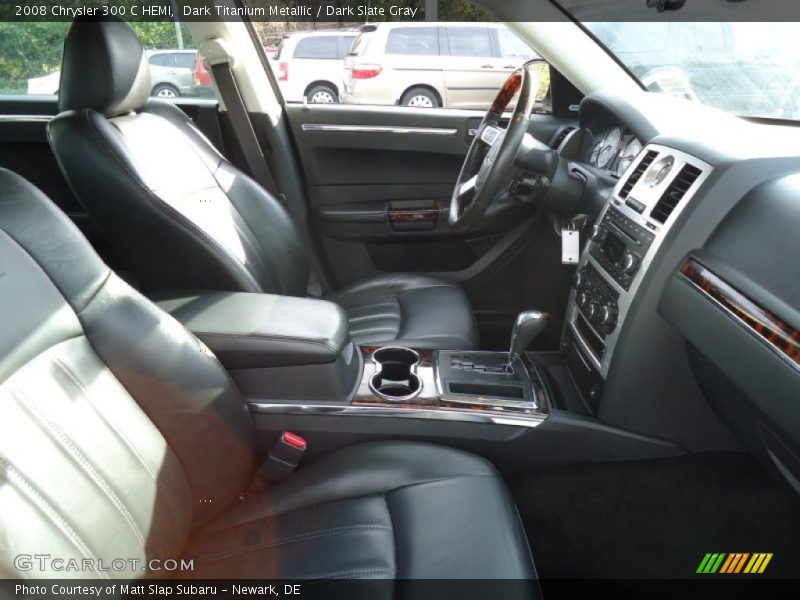 Dark Titanium Metallic / Dark Slate Gray 2008 Chrysler 300 C HEMI