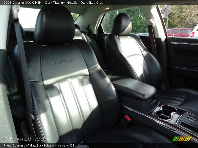 Dark Titanium Metallic / Dark Slate Gray 2008 Chrysler 300 C HEMI