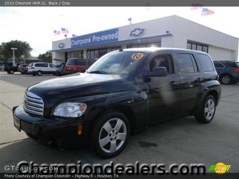Black / Gray 2010 Chevrolet HHR LS