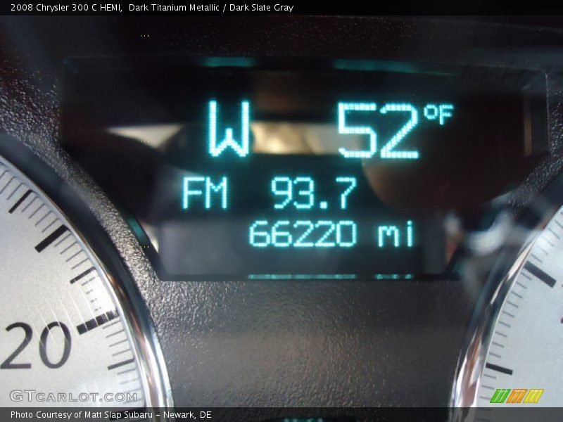 Dark Titanium Metallic / Dark Slate Gray 2008 Chrysler 300 C HEMI