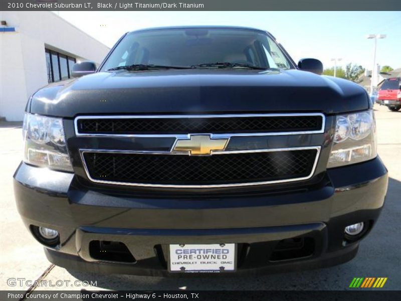 Black / Light Titanium/Dark Titanium 2010 Chevrolet Suburban LT
