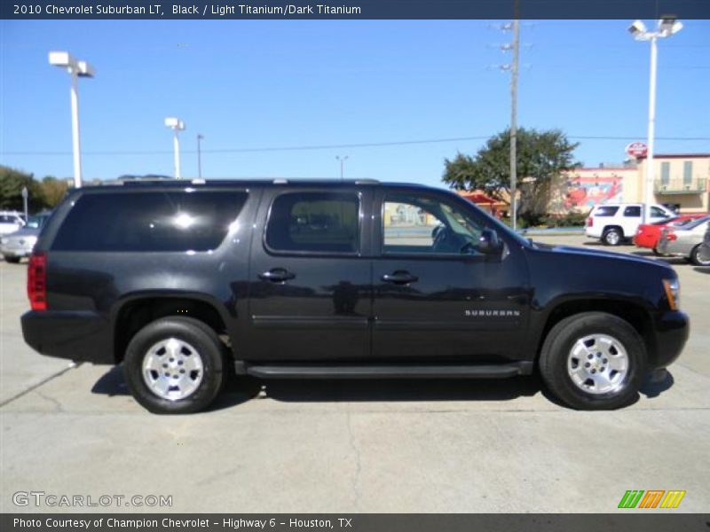 Black / Light Titanium/Dark Titanium 2010 Chevrolet Suburban LT