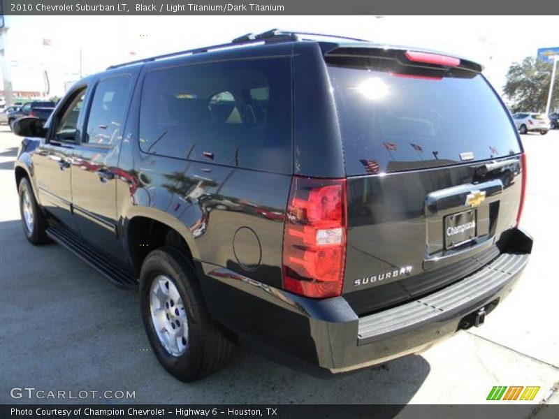 Black / Light Titanium/Dark Titanium 2010 Chevrolet Suburban LT