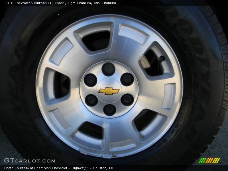 Black / Light Titanium/Dark Titanium 2010 Chevrolet Suburban LT