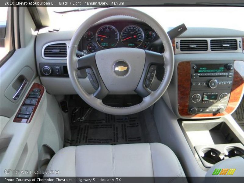 Black / Light Titanium/Dark Titanium 2010 Chevrolet Suburban LT
