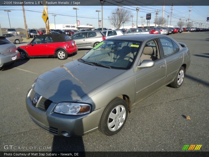 Radium Metallic / Sage 2006 Nissan Sentra 1.8 S