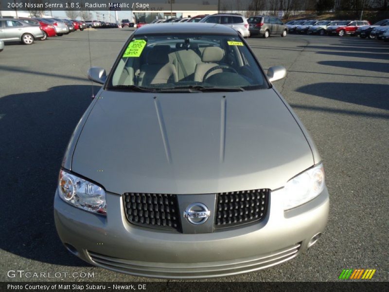 Radium Metallic / Sage 2006 Nissan Sentra 1.8 S