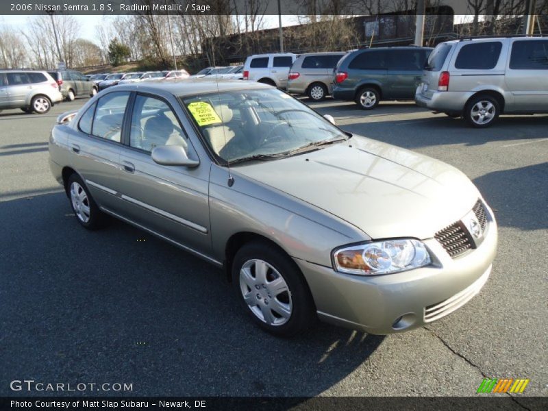 Radium Metallic / Sage 2006 Nissan Sentra 1.8 S