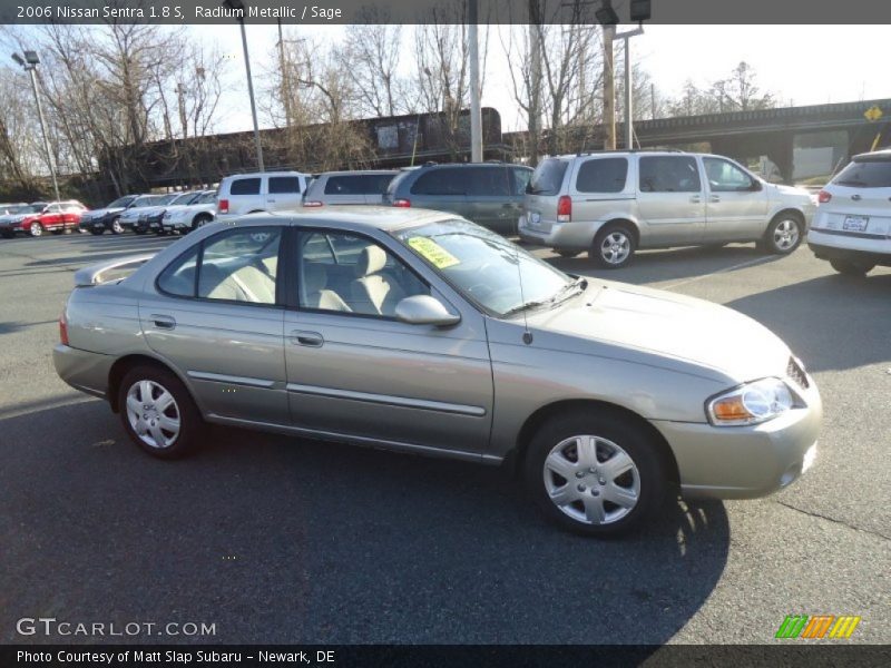 Radium Metallic / Sage 2006 Nissan Sentra 1.8 S