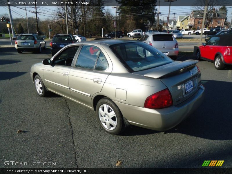 Radium Metallic / Sage 2006 Nissan Sentra 1.8 S