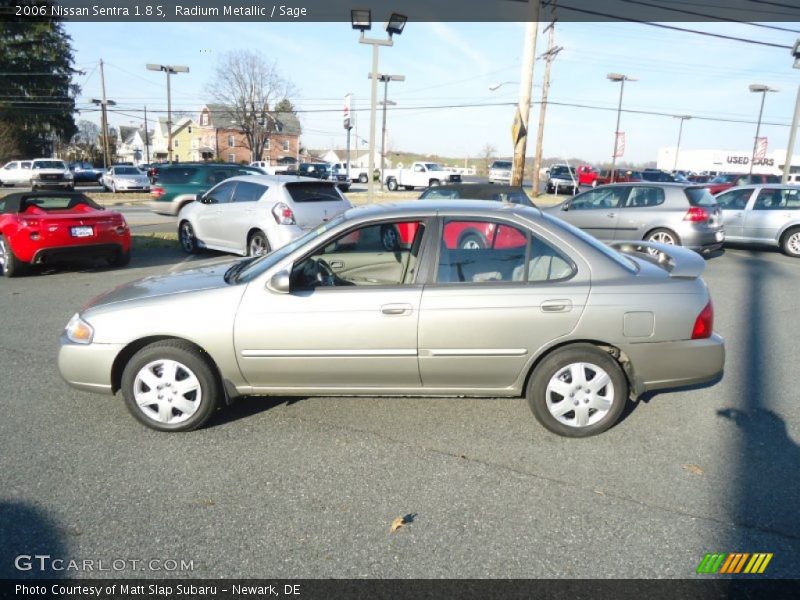 Radium Metallic / Sage 2006 Nissan Sentra 1.8 S