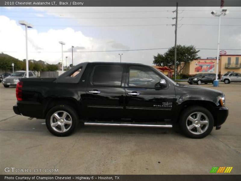 Black / Ebony 2010 Chevrolet Avalanche LT