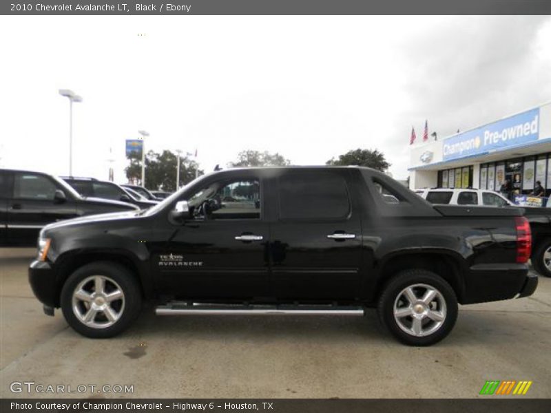 Black / Ebony 2010 Chevrolet Avalanche LT