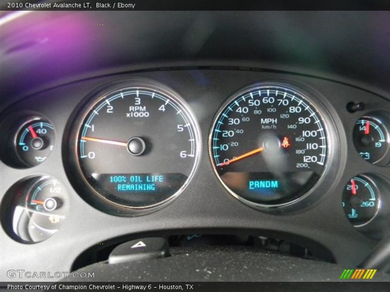  2010 Avalanche LT LT Gauges