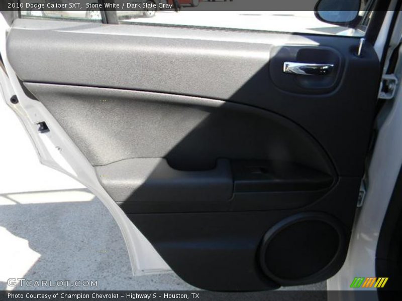Stone White / Dark Slate Gray 2010 Dodge Caliber SXT