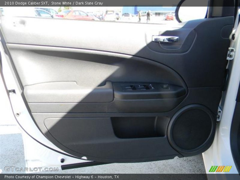 Stone White / Dark Slate Gray 2010 Dodge Caliber SXT