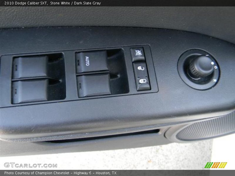 Stone White / Dark Slate Gray 2010 Dodge Caliber SXT
